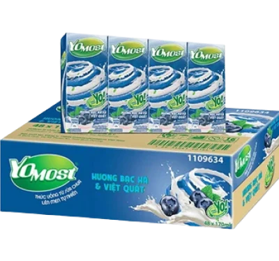 SỮA UỐNG YOMOST - VỊ VIỆT QUẤT (THÙNG)