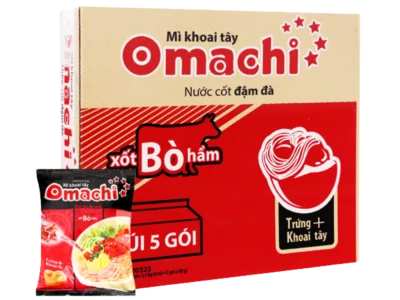 MÌ OMACHI VỊ BÒ HẦM (THÙNG)
