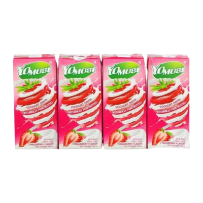 SỮA UỐNG YOMOST - VỊ DÂU (HỘP)
